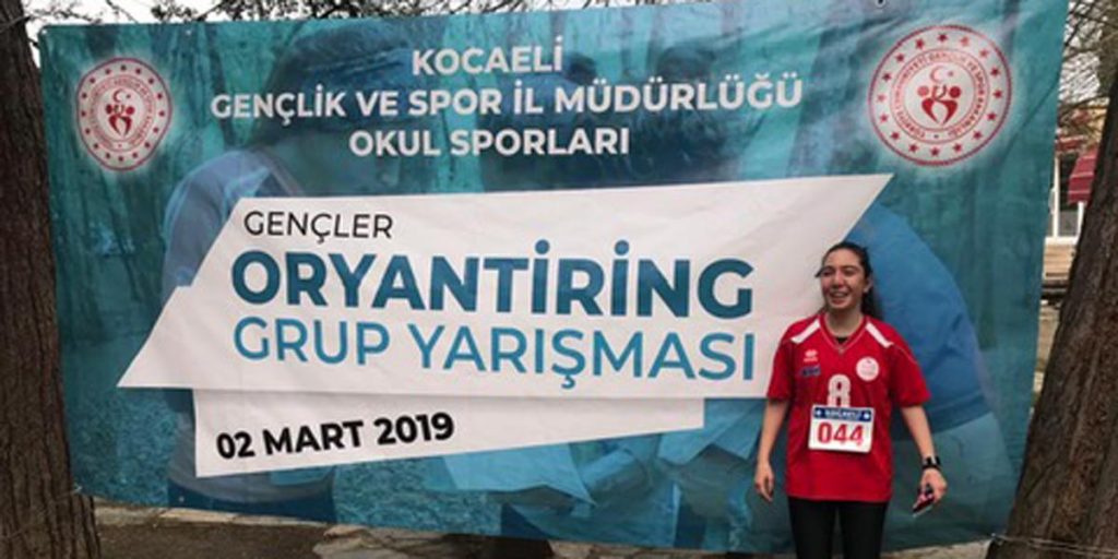 İstanbul Okul Sporları Oryantiring İl Müsabakalarında Genç Kız A Kategorisinde...