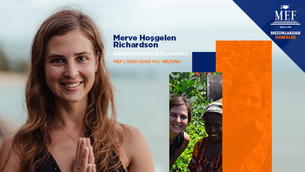 MEF Lisesi 2003 yılı mezunlarımızdan Merve Hoşgelen lisans eğitimine Boğaziçi Üniversitesi Ekonomi Bölümünde...