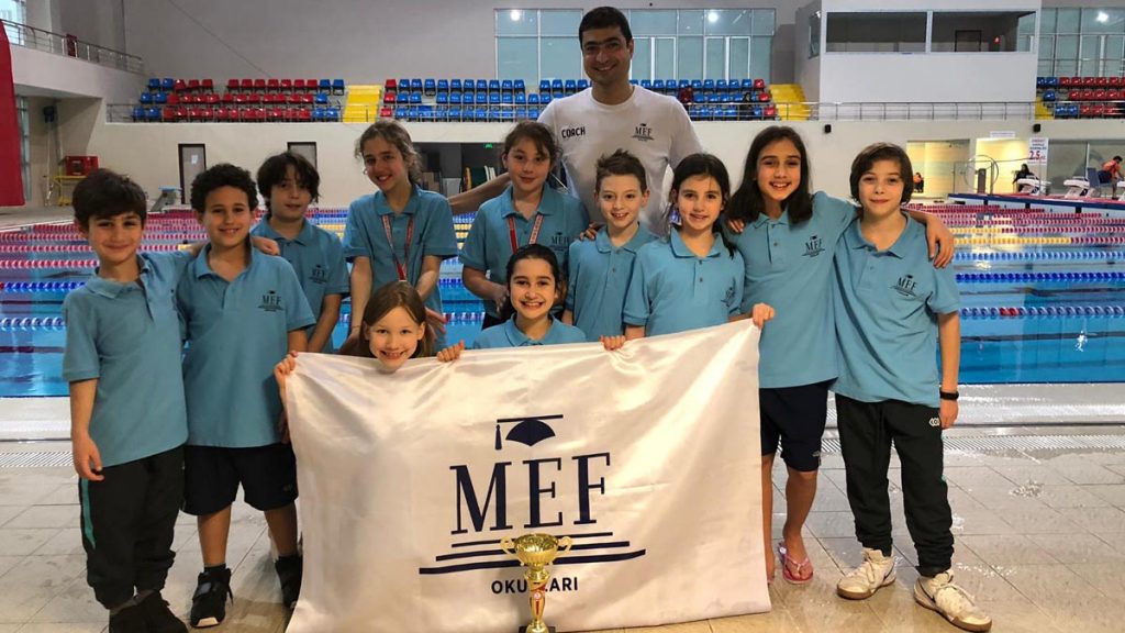 Okul Sporları Minikler A kategorisi Avrupa Yakası Okullararası Yüzme İl Yarışmaları 112 okuldan 459 sporcu öğrencinin...