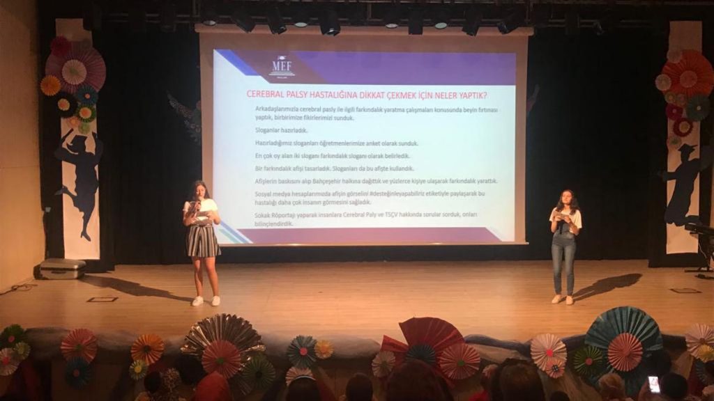 Bahçeşehir Kampüsü 6, 7 ve 9. sınıf öğrencilerimizle, Türkiye Spastik Çocuklar Vakfı ile iş birliği içinde yürüttüğümüz...