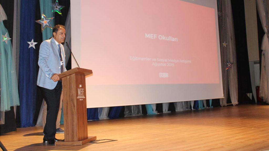 MEF Okulları yönetici ve öğretmenleri hizmet içi eğitimlerinin...