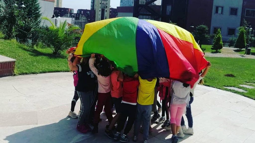 Bahçeşehir Kampüsü İlkokulu öğrencilerimizle drama etkinliği kapsamında öğrencilerimizin...