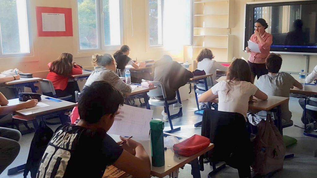 Ulus Kampüsü 7 ve 8. sınıf öğrencilerimizle rehberlik derslerinde sınava hazırlanma...