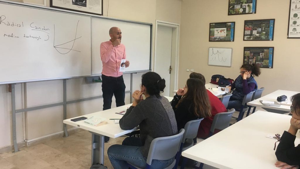 Ulus Kampüsü Lisesi Girişimcilik kulübümüzün bu haftaki konuğu 
