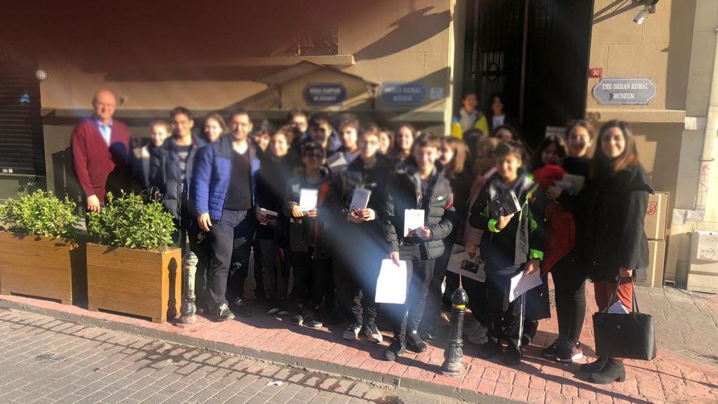 Bahçeşehir Kampüsü 8. sınıf öğrencilerimiz, Türkçe dersinde okudukları 