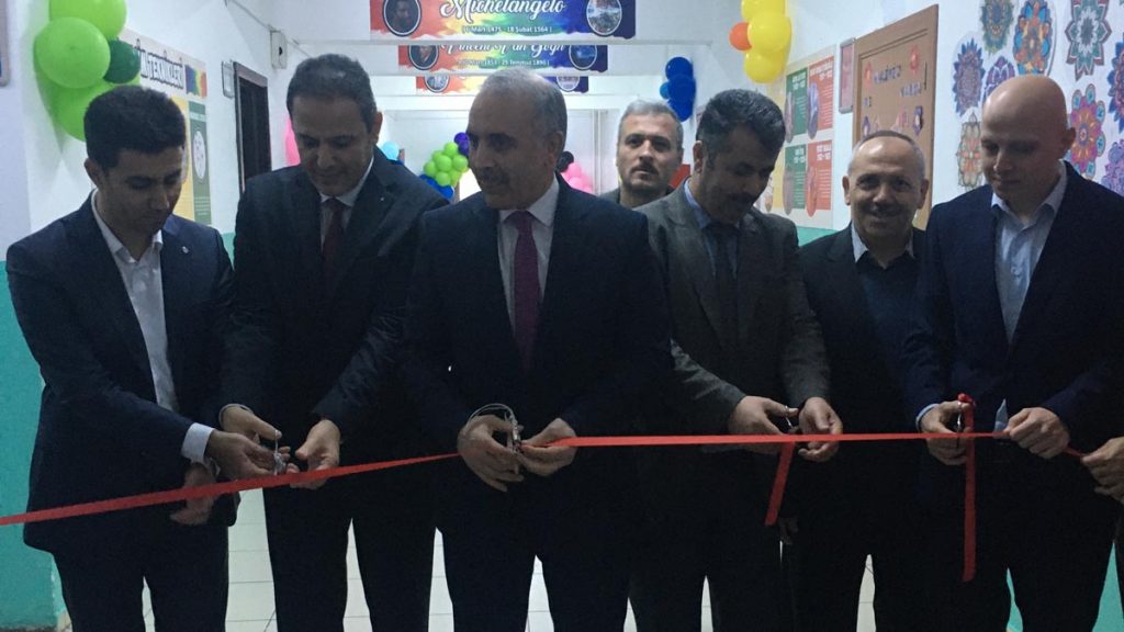 Kardeş okulumuz Hacı Ali Osman Gül İlkokulunda Bahçeşehir Kampüsümüzün katkılarıyla...