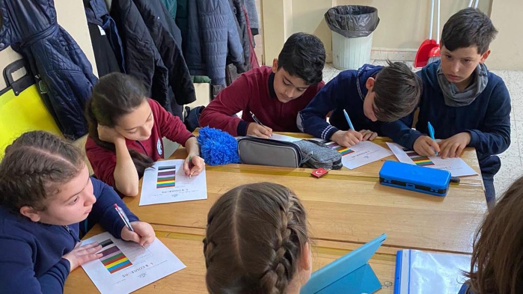 Ulus Kampüsü Ortaokulu 2. Yabancı Diller bölümünün Nilüfer Gökay Ortaokulu ile yürüttüğü...