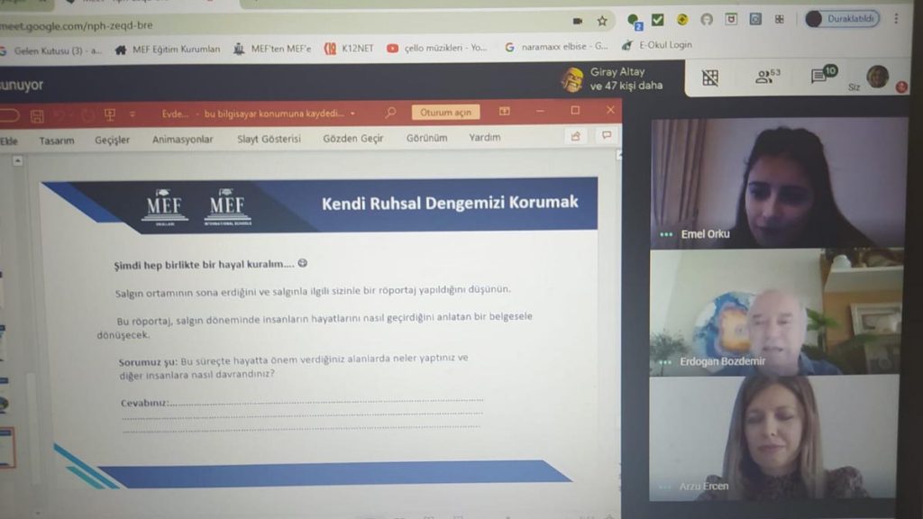 ''Biz Bize Rehberlik Söyleşi''lerimizin üçüncüsünü 