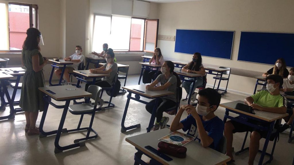 Bahçeşehir Kampüsü 8.sınıf öğrencilerimiz LGS'ye yönelik yüz yüze...