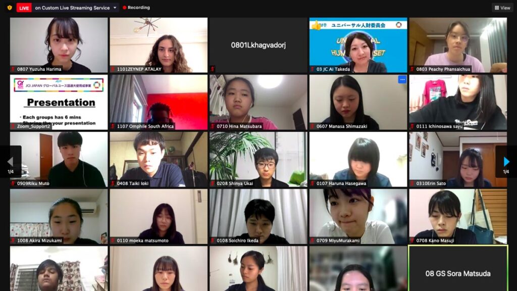 JCI Japonya'nın yürüttüğü uluslararası “GLOBAL YOUTH AMBASSADOR PROJECT” projesi kapsamında...