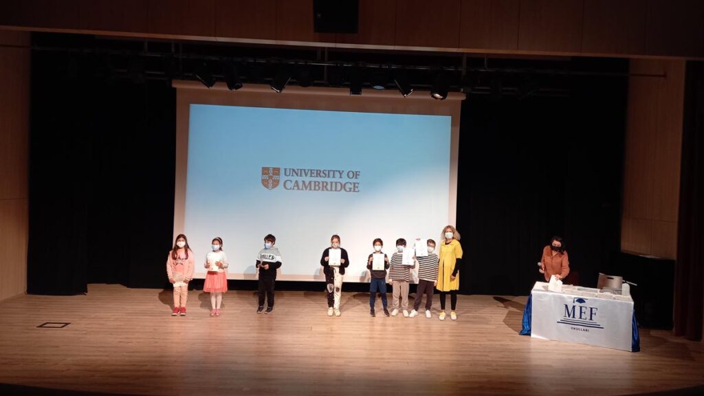 Bahçeşehir Kampüsü öğrencilerimize; Cambridge Üniversitesi tarafından verilen...