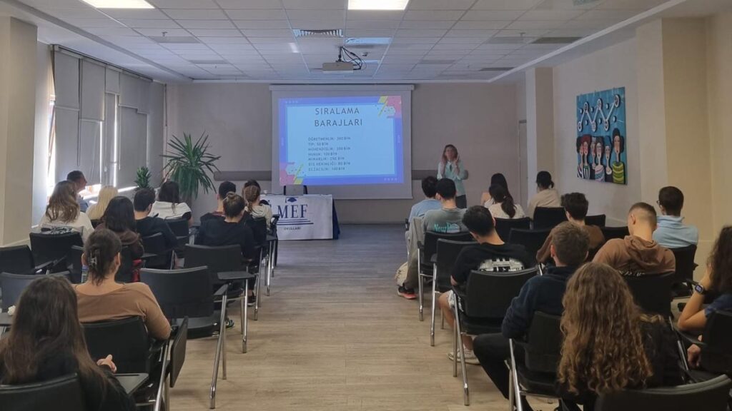Bahçeşehir Kampüsü 12. sınıf öğrencilerimizle...